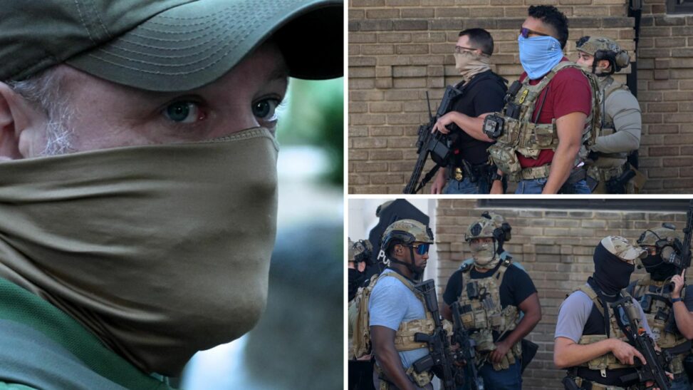 As trump sends in the troops, the us capital feels like it's creeping towards a tipping point