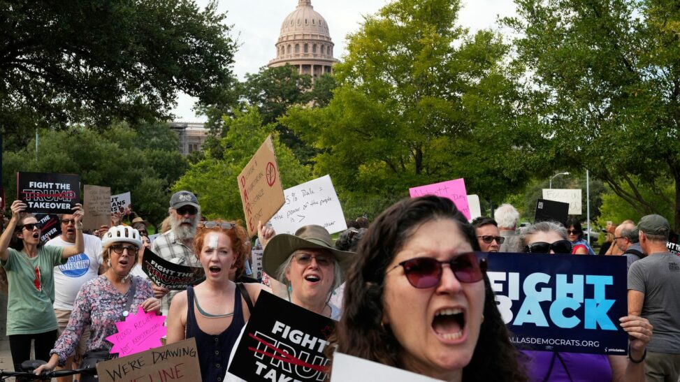 Texas governor threatens absent democrats with arrest over blocking vote