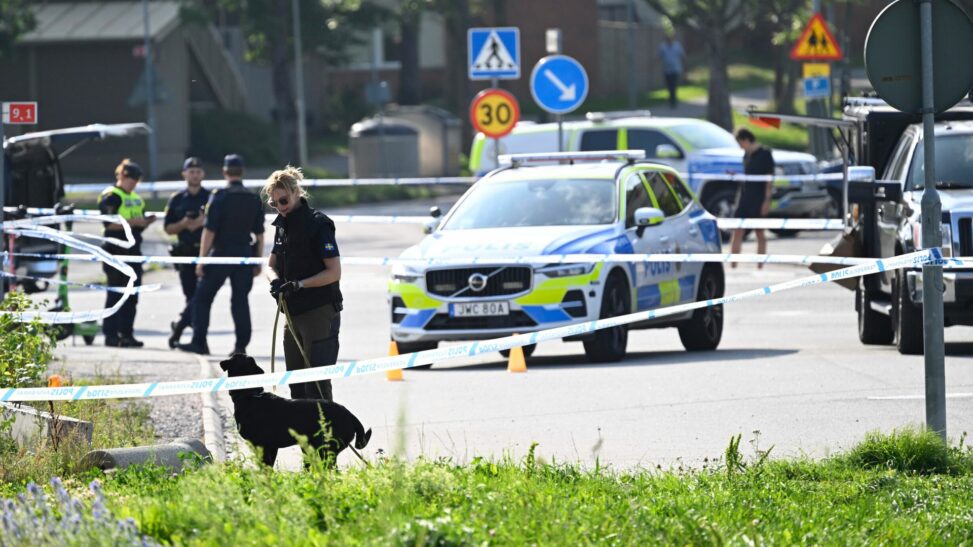 Two injured in shooting near mosque in sweden