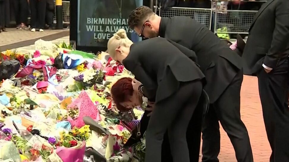Man charged with theft of flowers from ozzy osbourne tribute