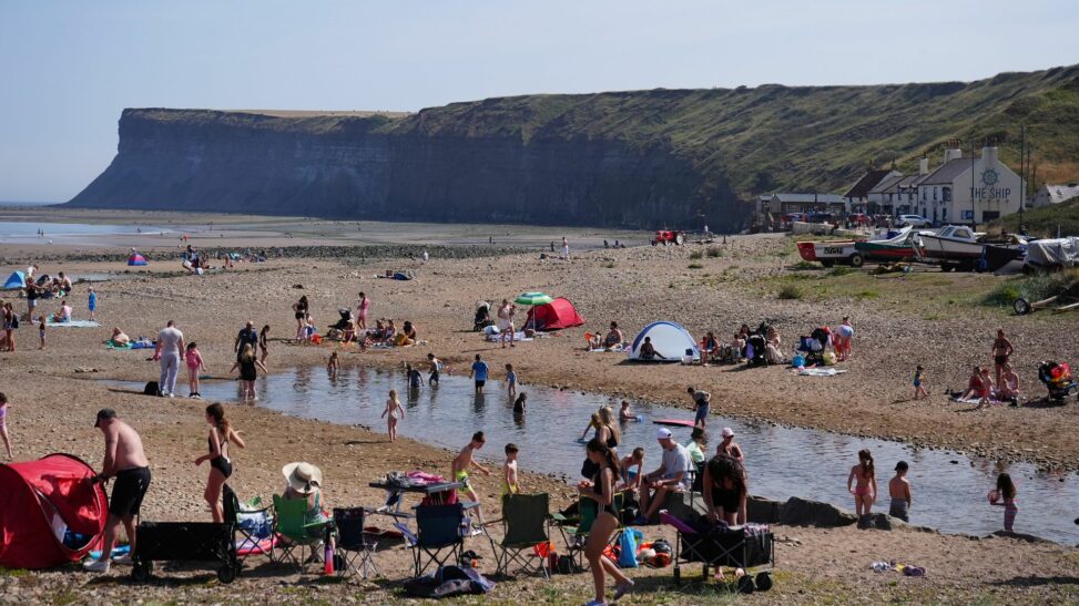 Fourth uk heatwave to peak today with 34c possible in some areas
