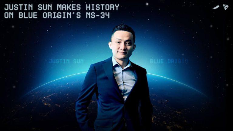 Justin sun makes history as youngest chinese commercial astronaut with blue origin’s ns 34 spaceflight