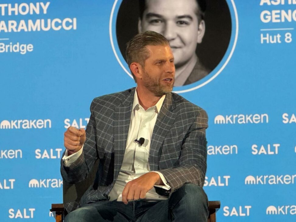 Trump linked american bitcoin soars 60%, targets $2.1b share sale after nasdaq debut