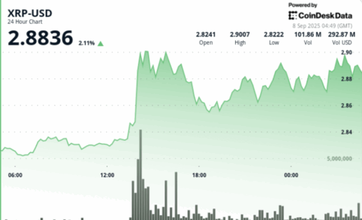 What next as xrp consolidates under $3 as descending triangle narrows