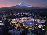 Toyota builds mini city of the future where 2,000 employees will move in to test evs, robot pets and self flying taxis