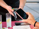 Cash usage shrinks to below 10% for first time on record as britons turn to mobile phones to make payments