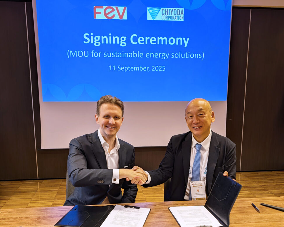 Fev and chiyoda combine expertise for sustainable energy solutions