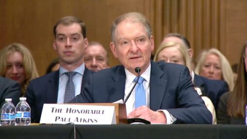 Sec's atkins says agency pushing toward 2025 rules allowing crypto firm innovation