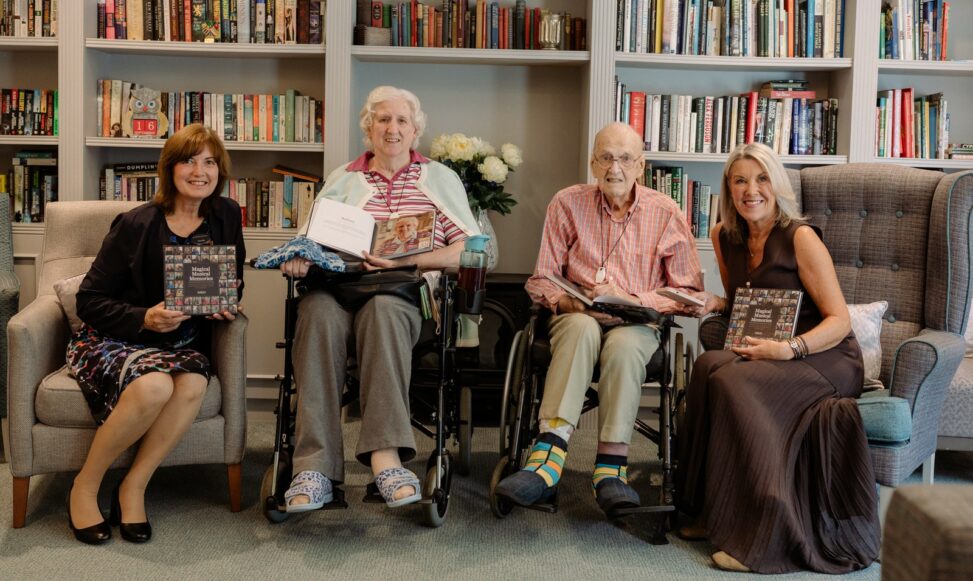 Residents' musical memories captured in unique interactive care home book