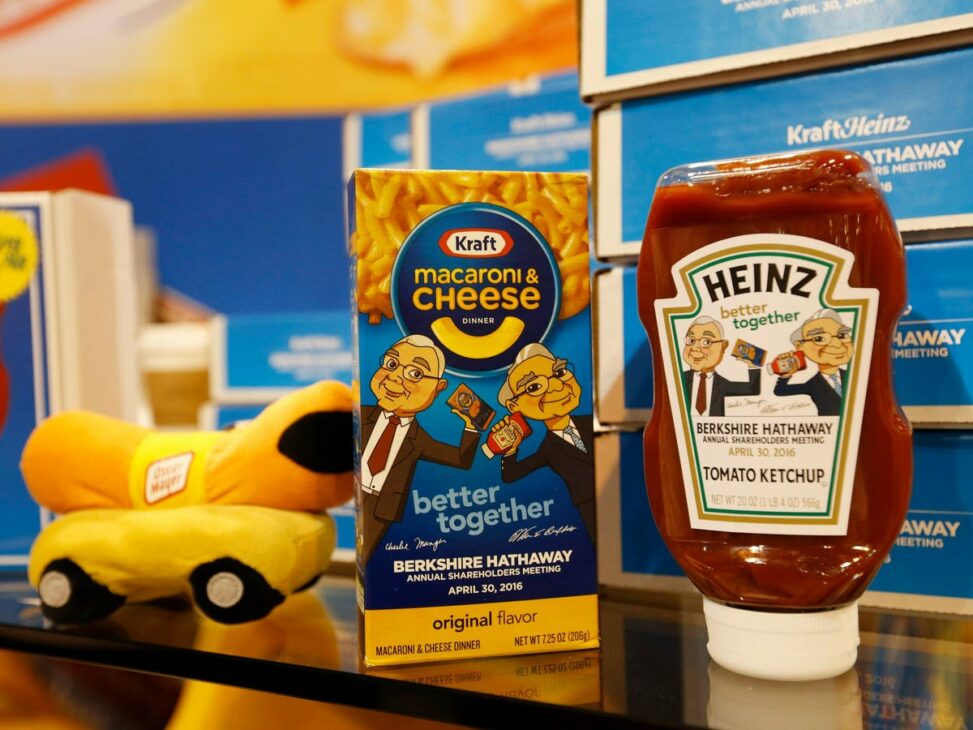 Kraft heinz is breaking up. merging the food giants was a 'rare' misfire by warren buffett.
