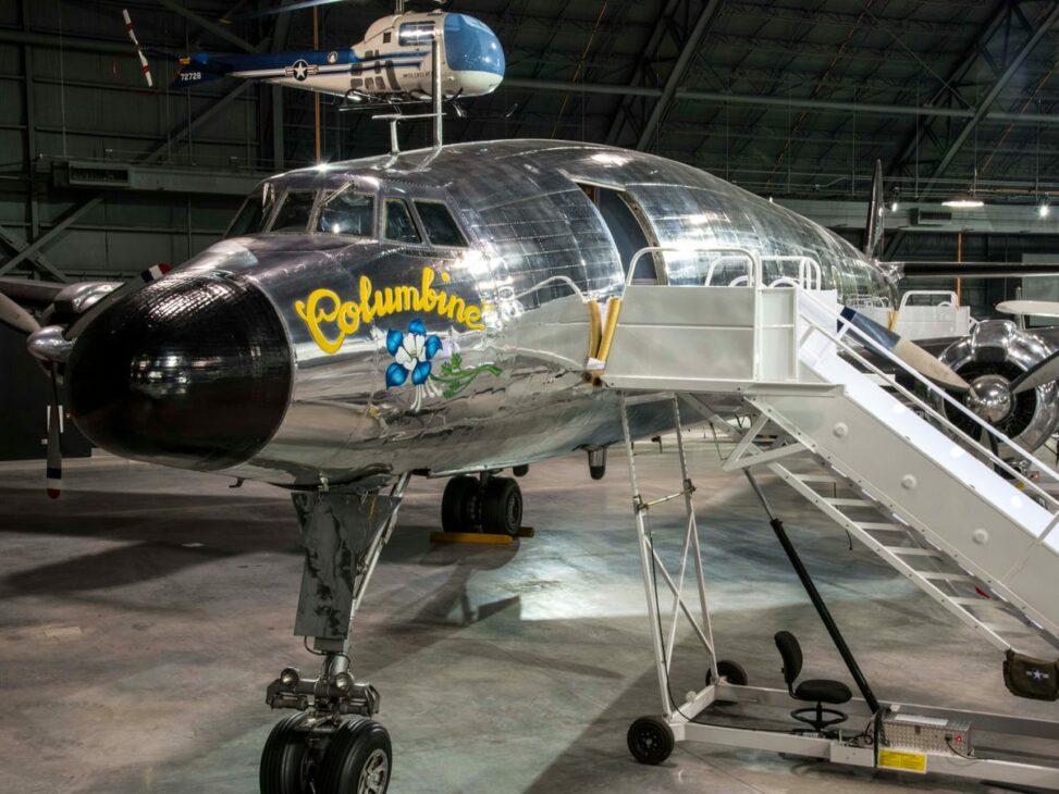 See inside dwight d. eisenhower's air force one, the only plane of its kind ever built