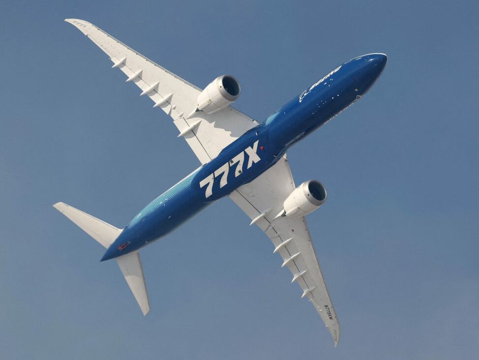 Boeing's ceo says it might have to delay its much anticipated new plane, the 777x, once again