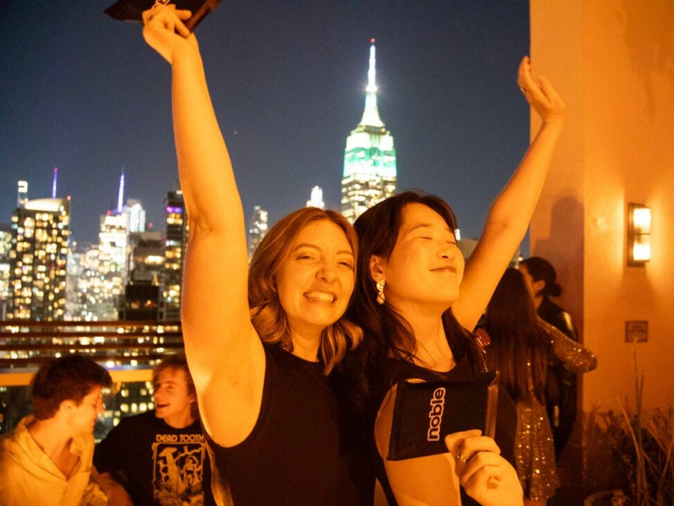 A millennial and a gen zer went to a no phones party in new york city. our nerves gave way to magic.