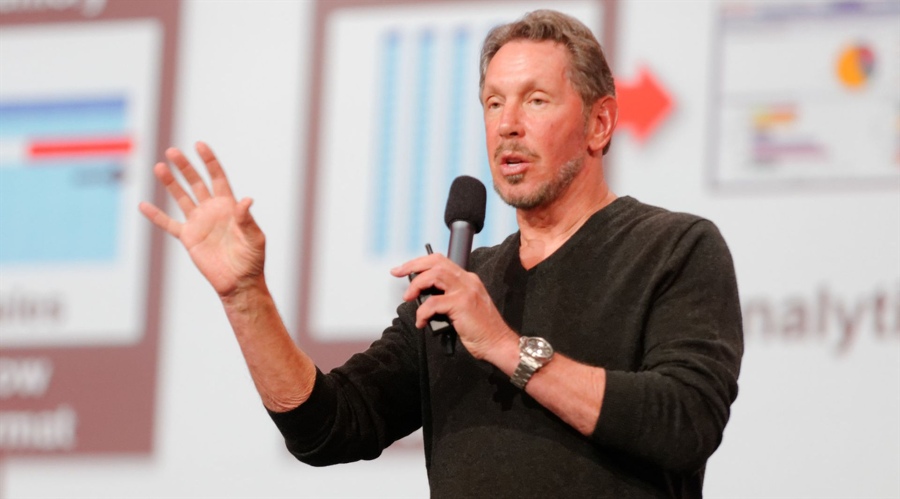 Oracle stock soars on ai forecast, ellison closes in on elon musk