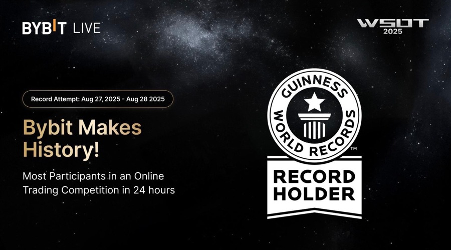 Bybit’s wsot achieves new guinness world records™ title