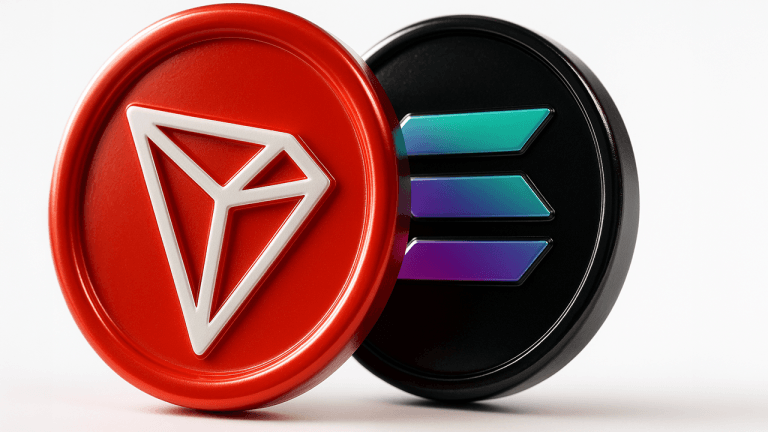 30 day crypto chain shake up: solana keeps churning, tron keeps earning