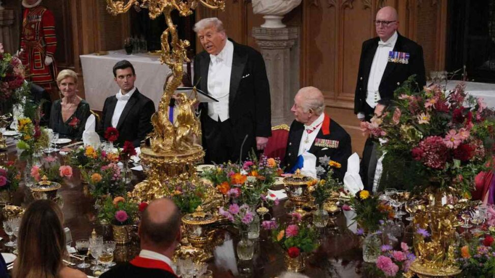Donald trump soaks up the glory of his second uk state visit