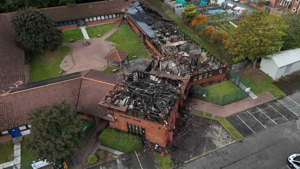 Police probe possible arson after fire guts labour mp’s office