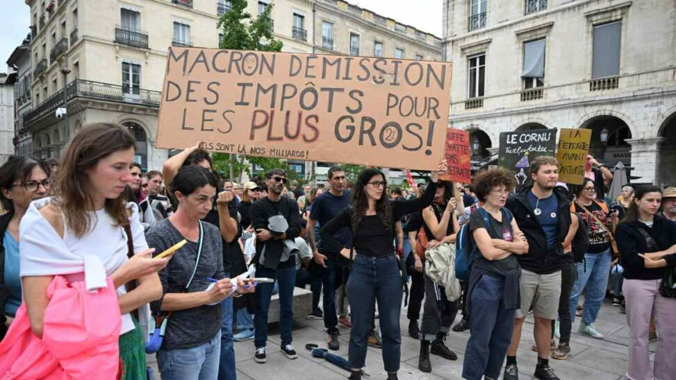 French debt downgrade piles pressure on macron’s new prime minister