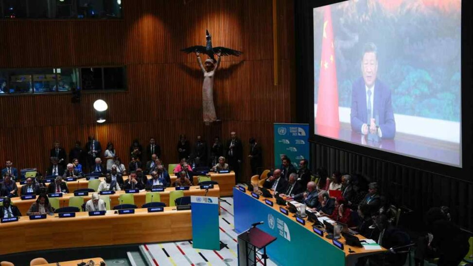 Xi sets out conservative climate goal for china over next decade