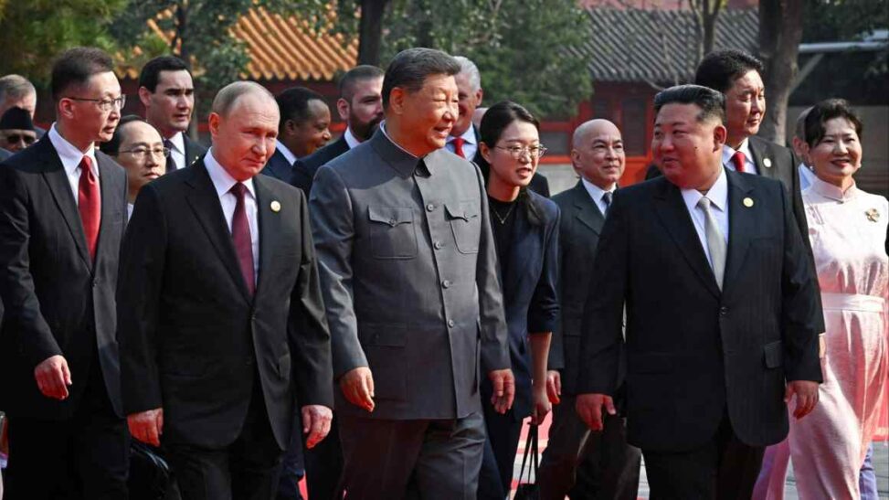 From outcast to ally: kim jong un takes his place beside xi and putin