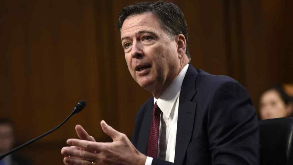 Us justice department hits former fbi chief james comey with criminal charges