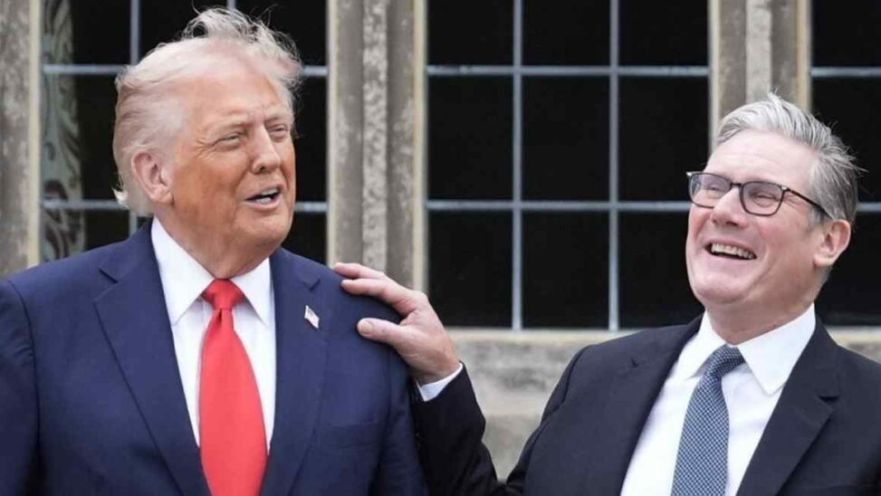 Britain plays host to king donald
