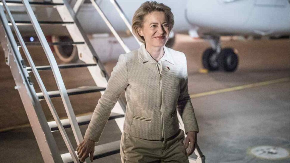 Von der leyen’s plane hit by suspected russian gps interference