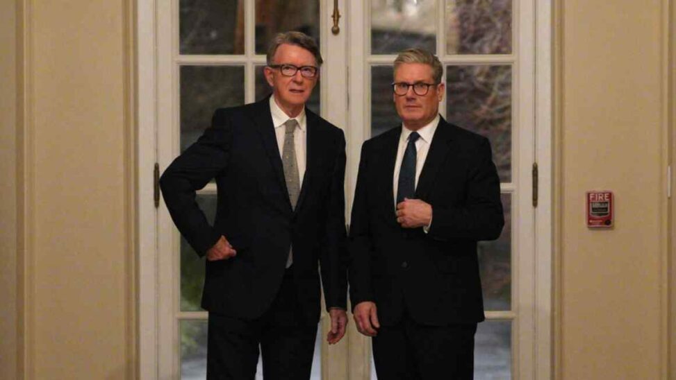 Exit mandelson — leaving questions about downing street’s judgment