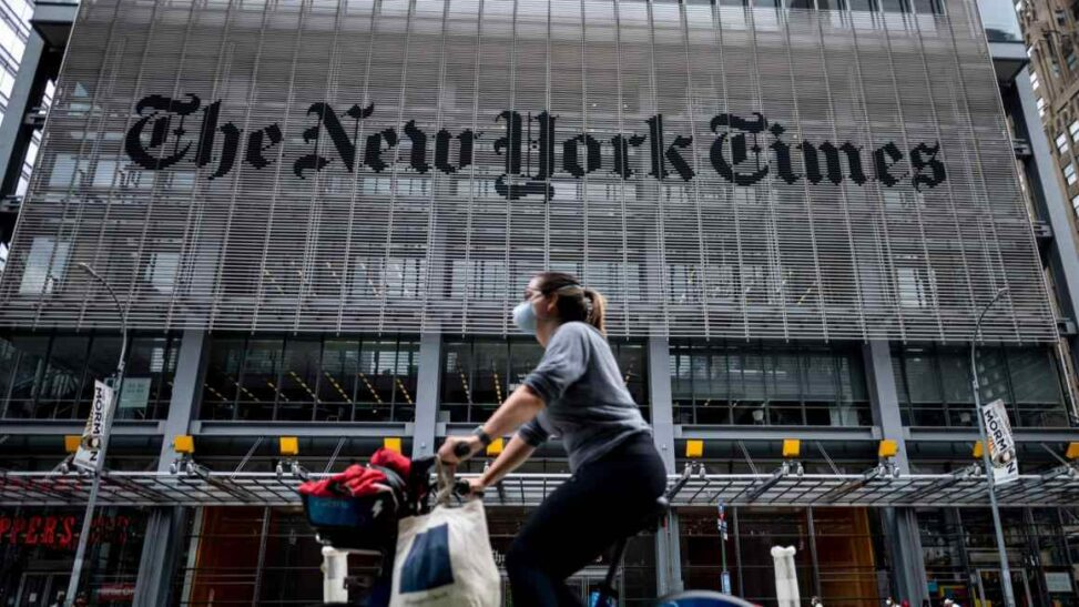 Trump files $15bn defamation lawsuit against new york times