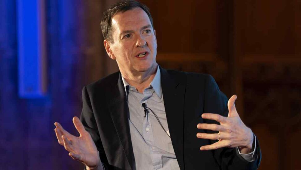 George osborne to miss out on robey warshaw windfall after evercore sale