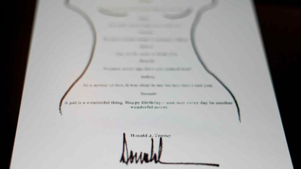 Democrats rekindle trump’s epstein problem with birthday note