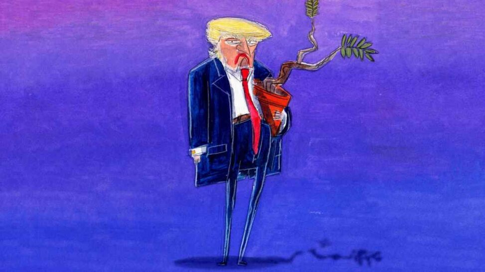 Trump goes mainstream on the middle east