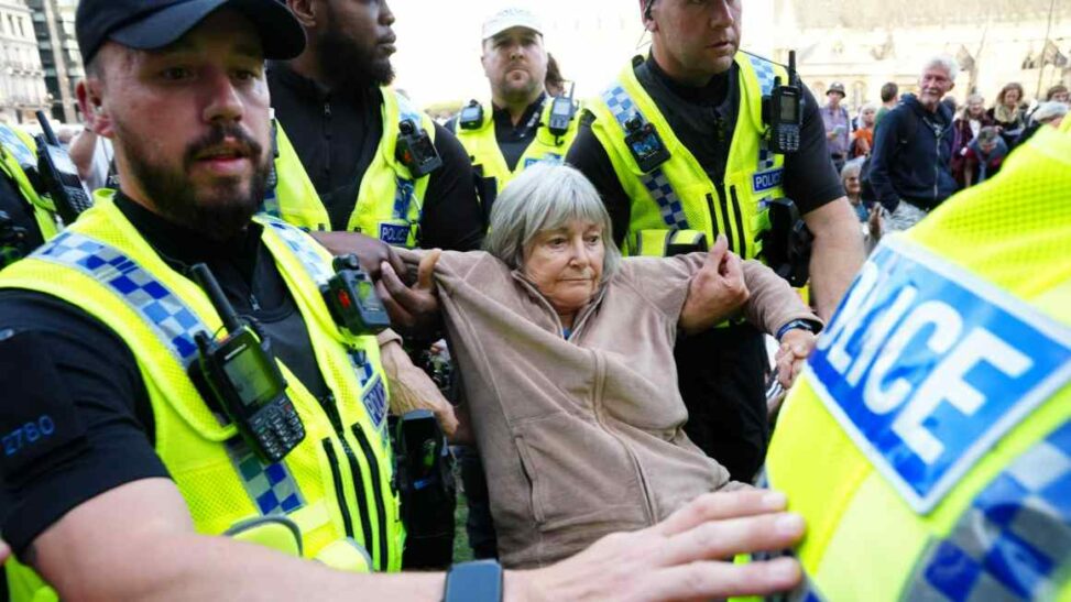 Met police hits out at ‘exceptional abuse’ at palestine action protest