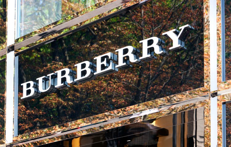 Burberry jumps back onto the ftse 100 index as the turnaround takes hold