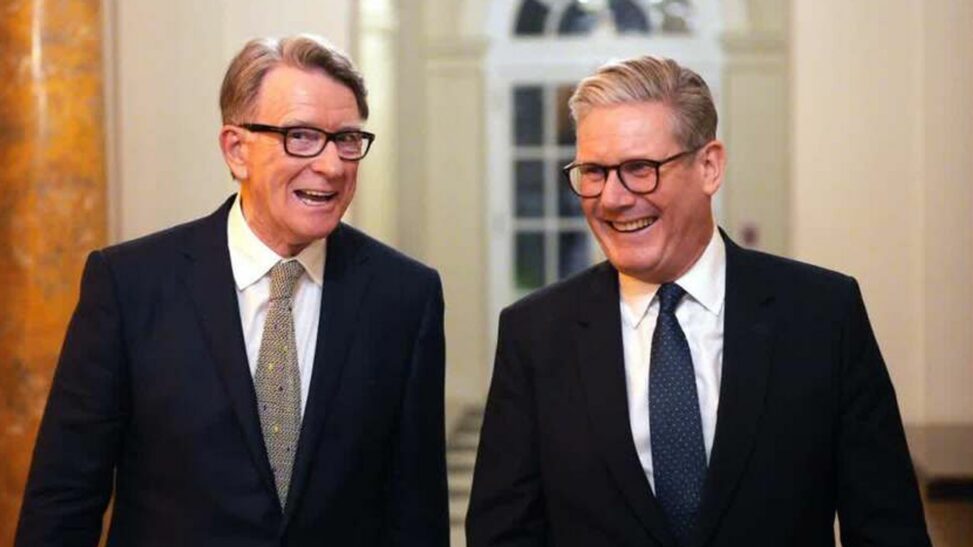 Who could replace peter mandelson as us ambassador?