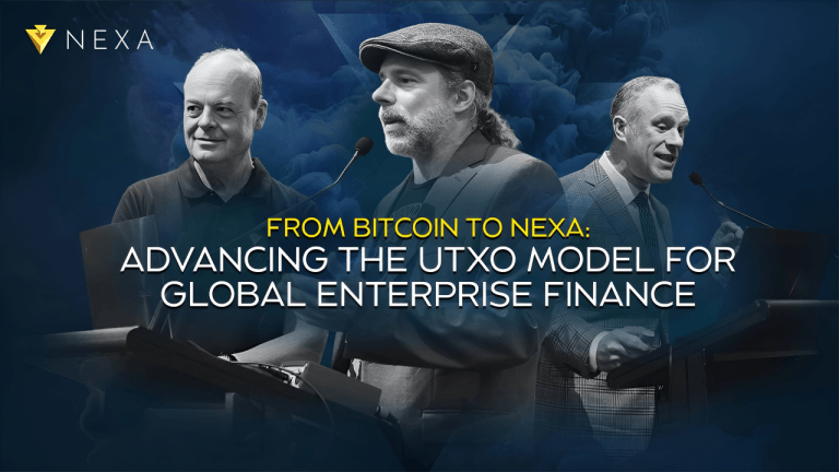 From bitcoin to nexa: advancing the utxo model for global enterprise finance