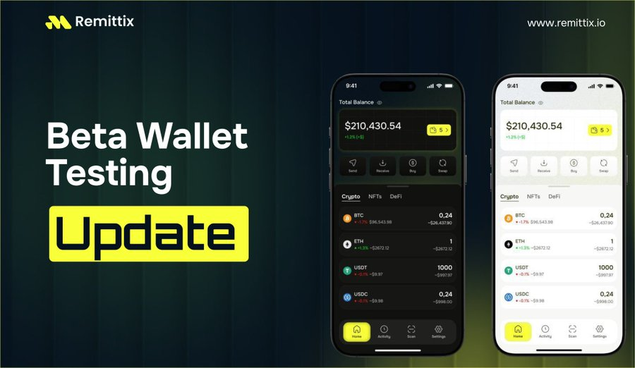 Remittix soars past $26m in presale as next gen web3 wallet beta goes live on ethereum and solana
