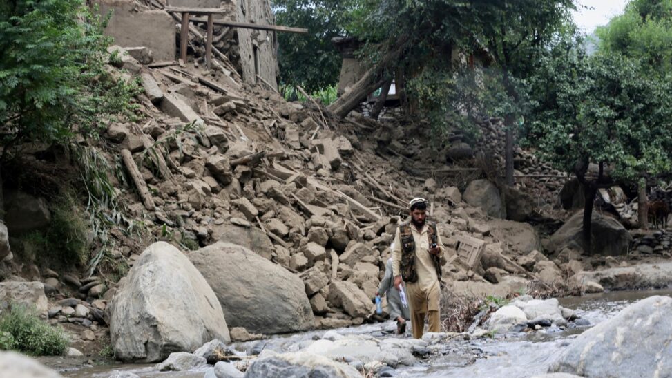 A catastrophic earthquake compounded by trump's aid cuts