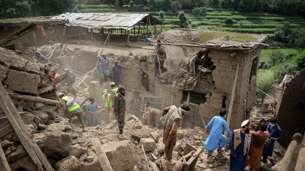 Taliban reports sharp rise in deaths following afghan earthquake