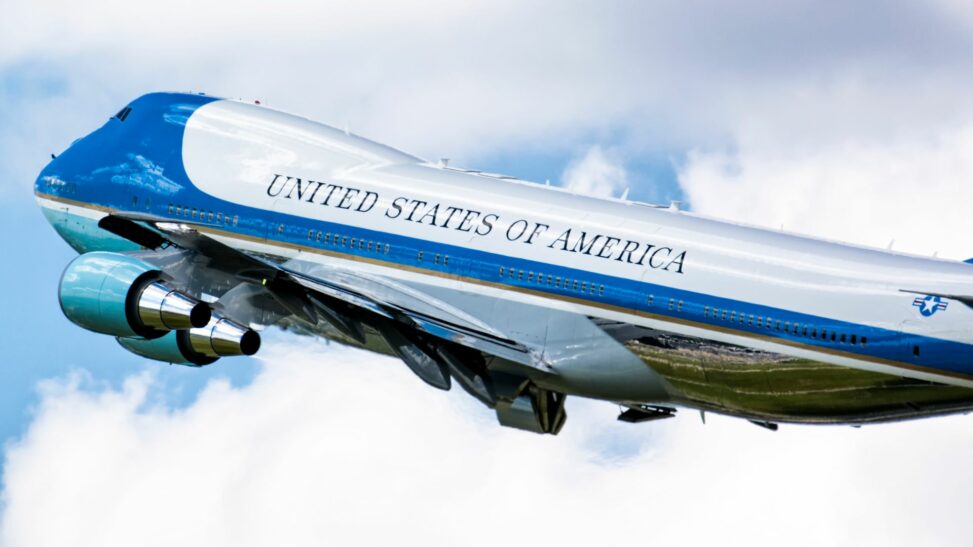 'get off the ipad': air traffic control warns flight to turn away from air force one
