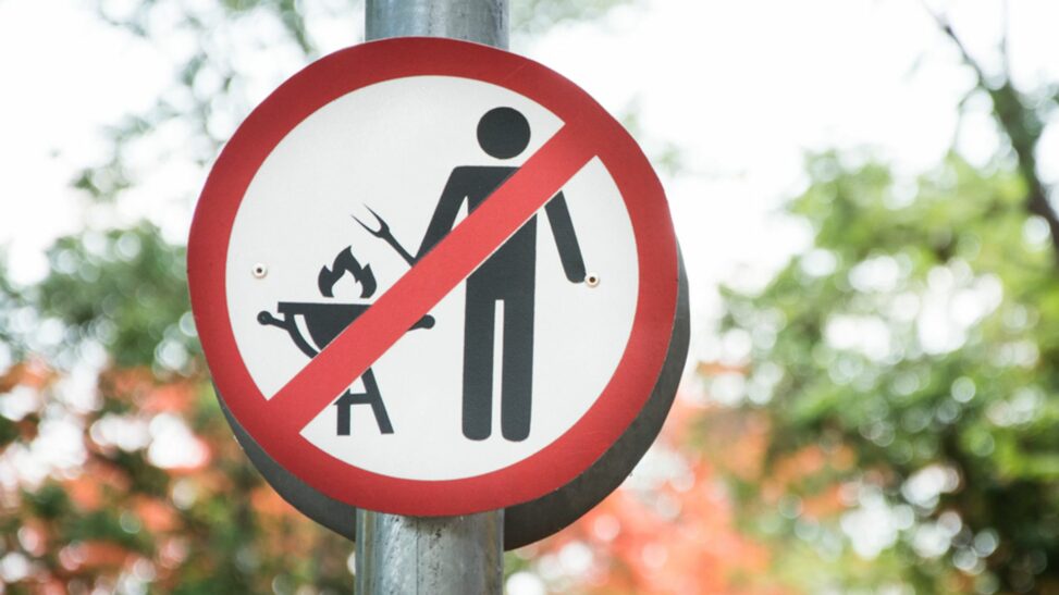 Ban on camp fires and barbecues in uk's largest national park
