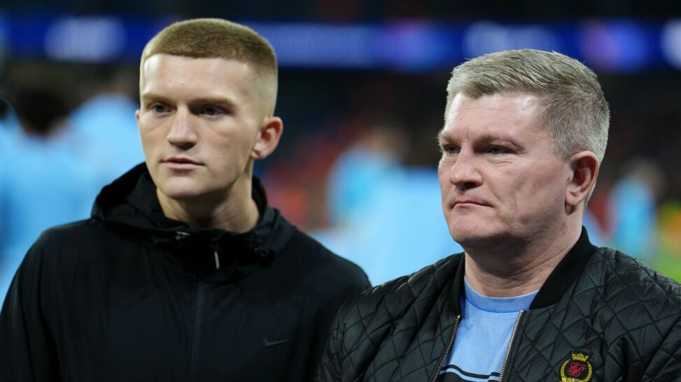 'heartbroken': ricky hatton's son posts first message since boxing legend's death