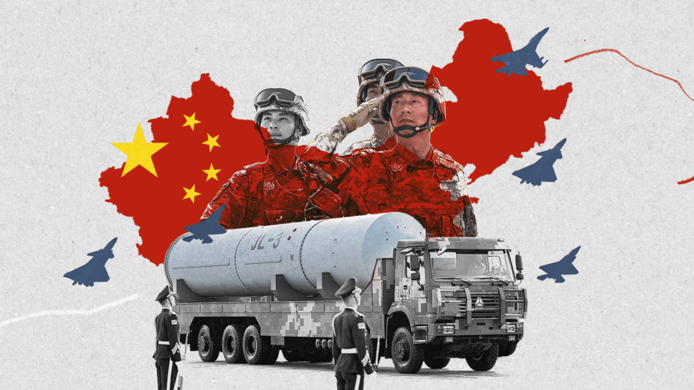 Nuclear power, cyber troops and robot wolves china's army of the future on full display