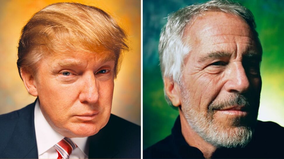 'epstein is rolling in his grave laughing': artist reveals why he photographed convicted paedophile and donald trump