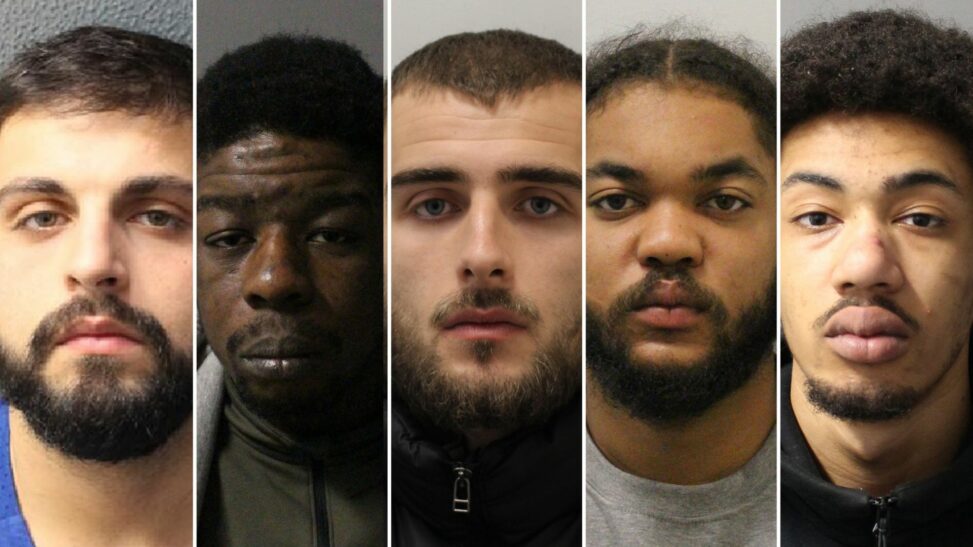 Machete wielding gang who carried out double murder during music video shoot ambush jailed