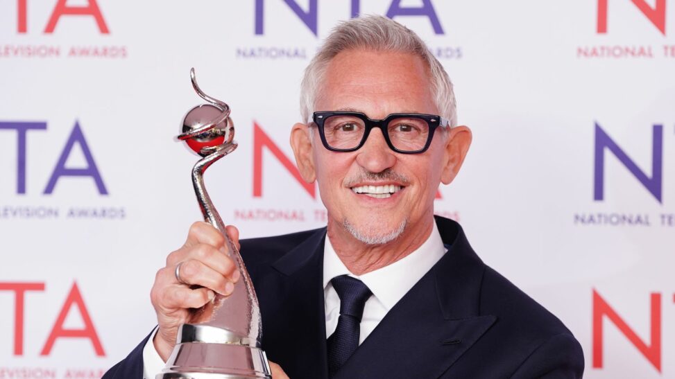 Lineker ends ant and dec winning streak at tv awards months after antisemitism row