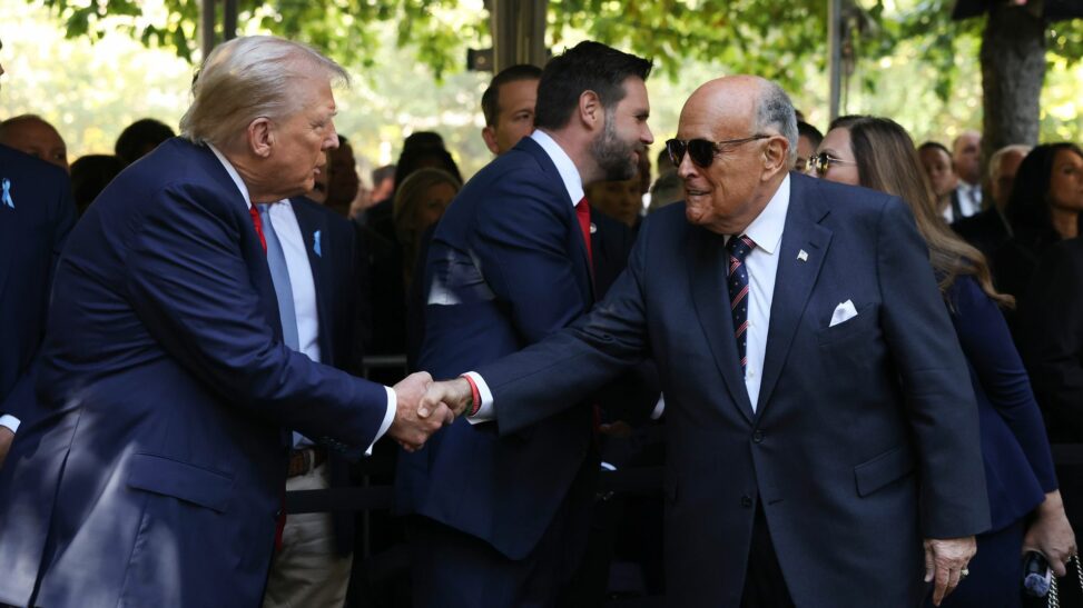 Trump says he is awarding giuliani the presidential medal of freedom