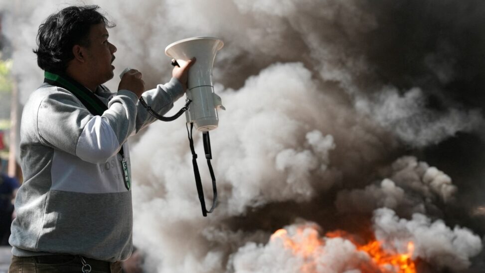 How a delivery driver's death fuelled deadly protests in indonesia