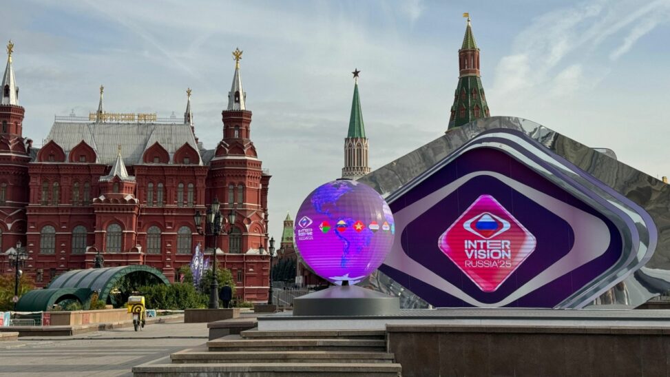 Less camp, more conservative inside russia's alternative eurovision